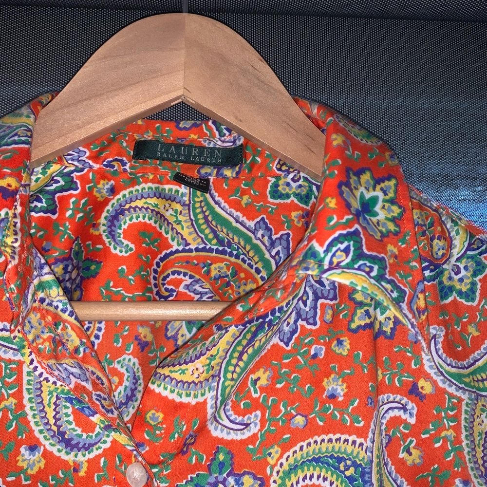 🔥DEAL🔥 ‘LAUREN’ RALPH LAUREN button down shirt - Picture 3 of 3
